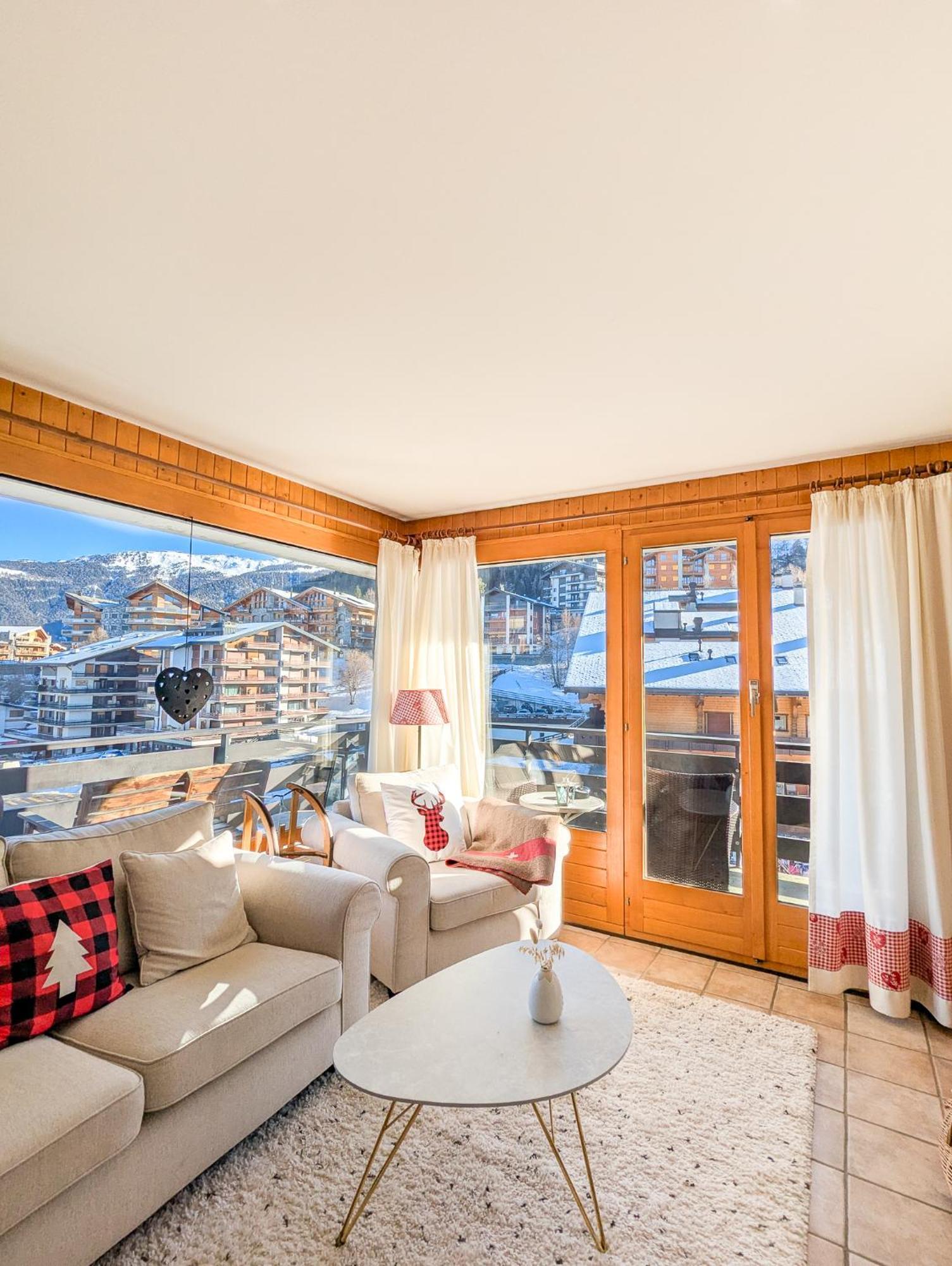 Center Of Nendaz ! Apartment 3 Rooms With Balcony Ngoại thất bức ảnh